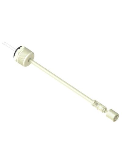 10-102-KR 1-1/4" NPT Wiring Receptacle Vertical Mounted One Level Extended Stem Level Switch Set (PVDF Kynar)