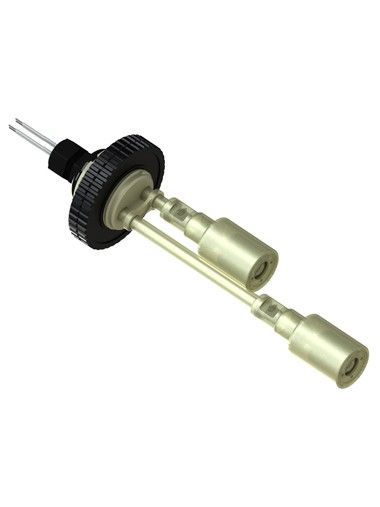 10-204-SS-KR Flange Mounted Two Level Shielded Float Switch Set (PVDF Kynar)