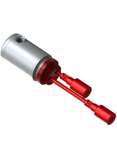 10-206-SS-AC 2" NPT Relay Housing 2 Level Shielded Drum Float Switch Set (Acetal)