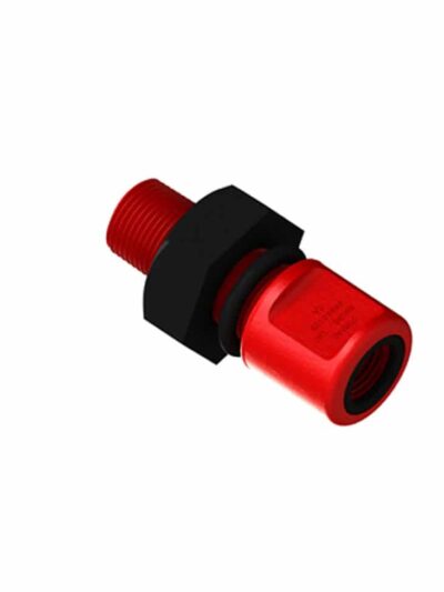 10-701-BH-AC ¼- 1/8 bulk head fitting (Acetal)