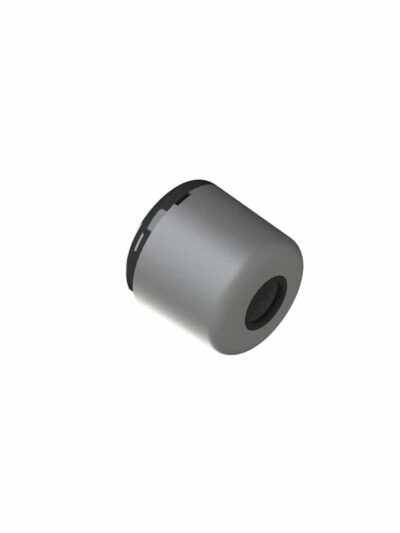 10-701-RS-PP Round  Wiring Receptacle with C’bore + O ring Wiring. (Polypropylene)