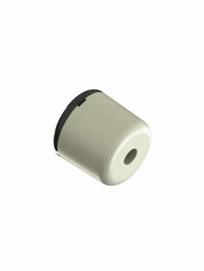 10-701-R3-KR Round Wiring Receptacle with 1/8 NPT THD (PVDF Kynar)