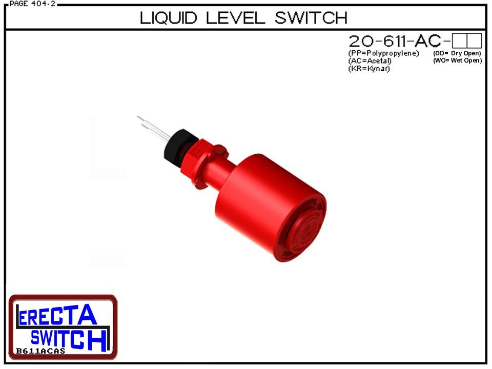 20-611-WO-AC Liquid Level Switch - Image 2