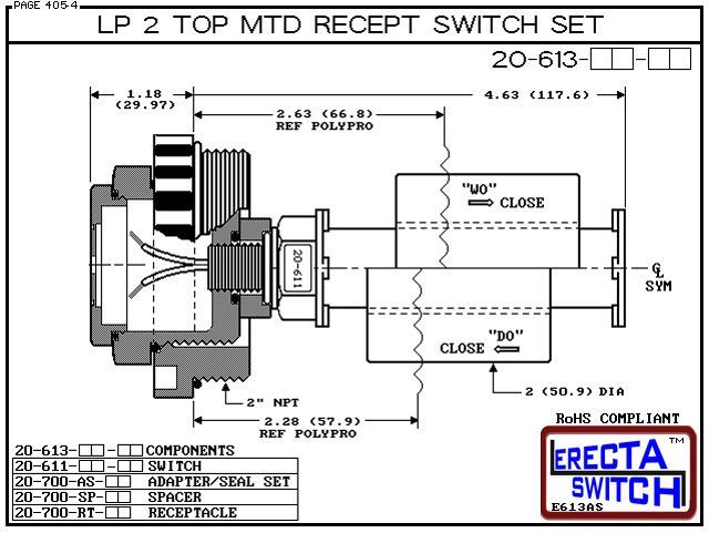 20-613-WO-AC Liquid Level Switch - Image 3